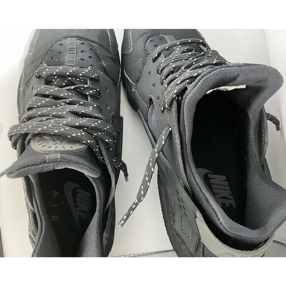 Nike Mens Air Huarache| Gray/Black Casual Shoes Sneakersl Size 8 main image 11